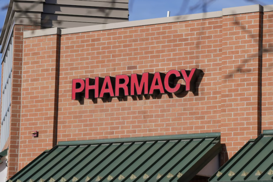 photo of pharmacy sign